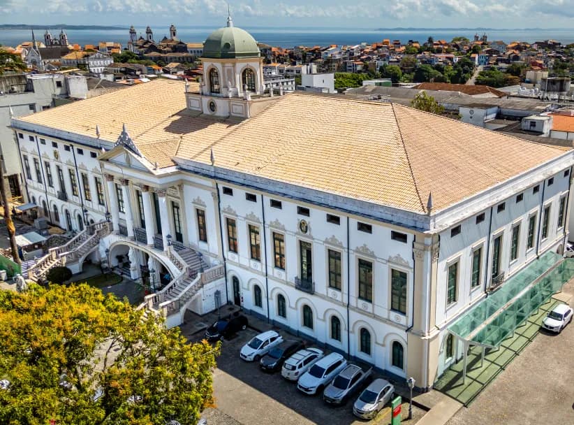 Hospital Santa Izabel, vista externa
